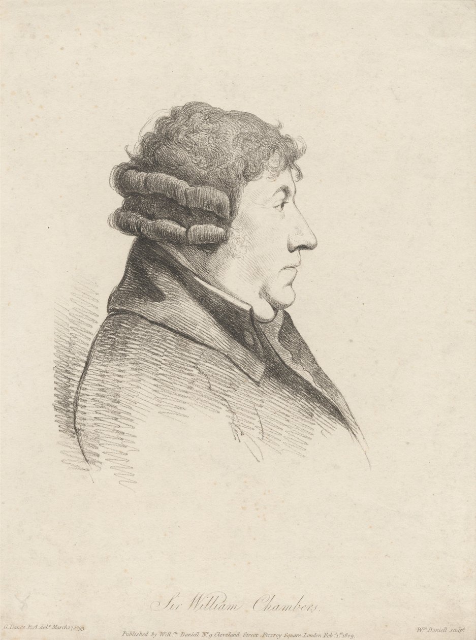 Sir William Chambers od William Daniell