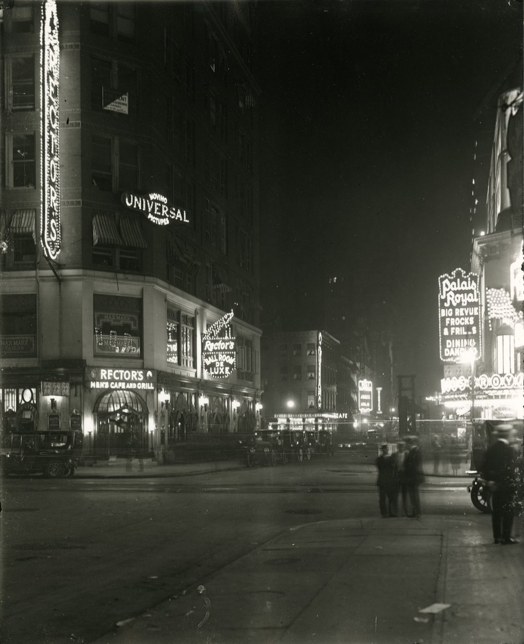48. ulice mezi Broadwayí a Sedmou avenue, 1917 od William Davis Hassler