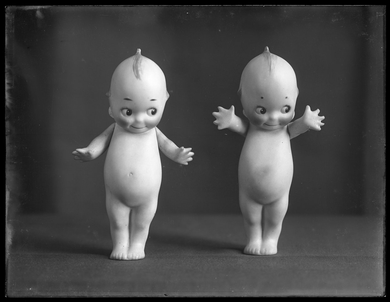 Pár panenek kewpie, kolem roku 1913 od William Davis Hassler