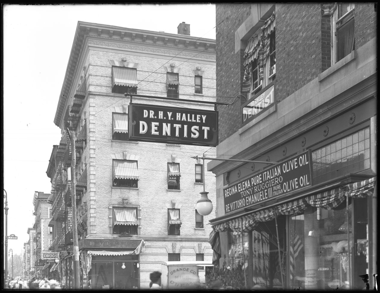 Podepište Dr. H.Y. Halley, 1456 St. Nicholas Avenue, New York City, 2. srpna 1916 od William Davis Hassler