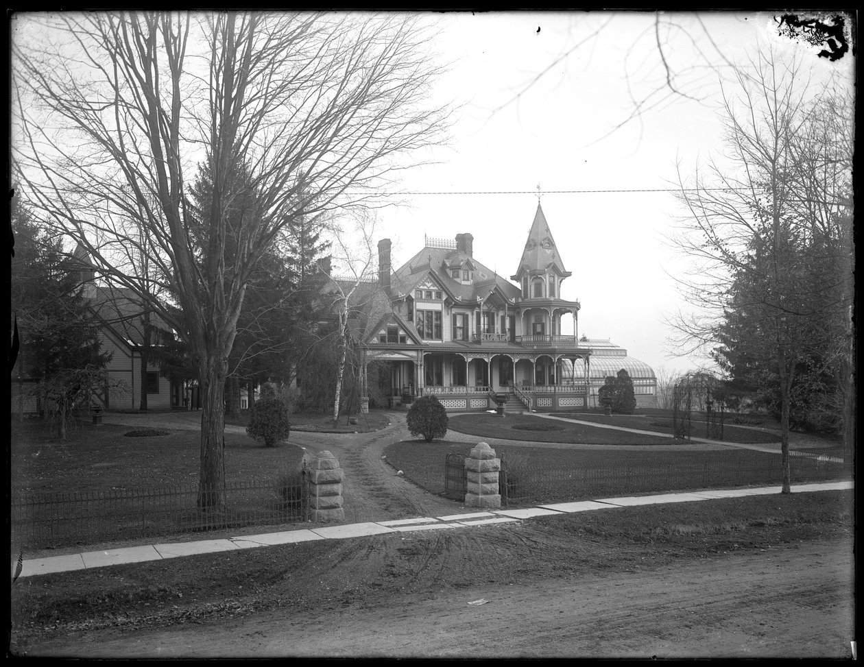 Dům Henryho W. Merriama, Newton, NJ, kolem 1911-12 od William Davis Hassler