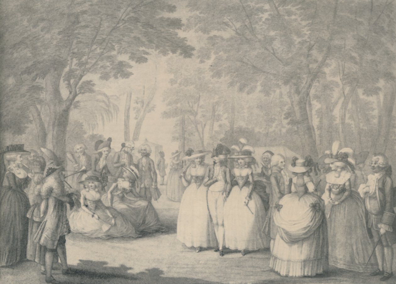 V Carlton House Gardens, 1760-1820, 1920 od William Dickinson