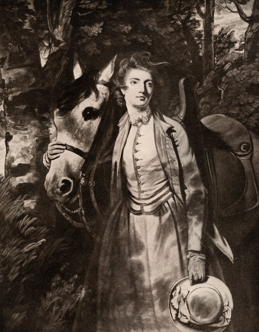 Lady Charles Spencer, polovina 18. století, 1912 od William Dickinson