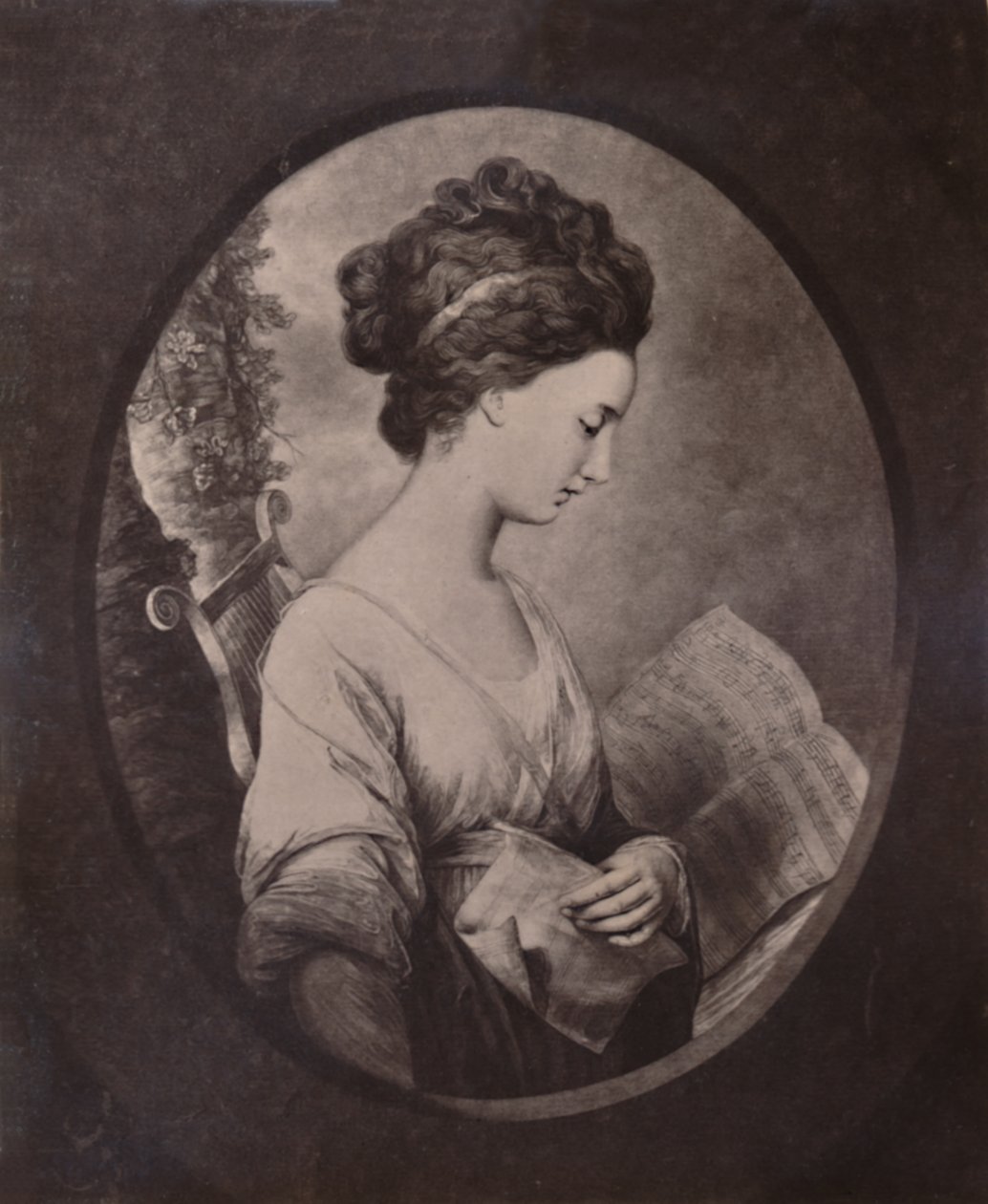 Slečna Elizabeth Stephensonová, později hraběnka z Mexborough, konec 18. století 1894 od William Dickinson