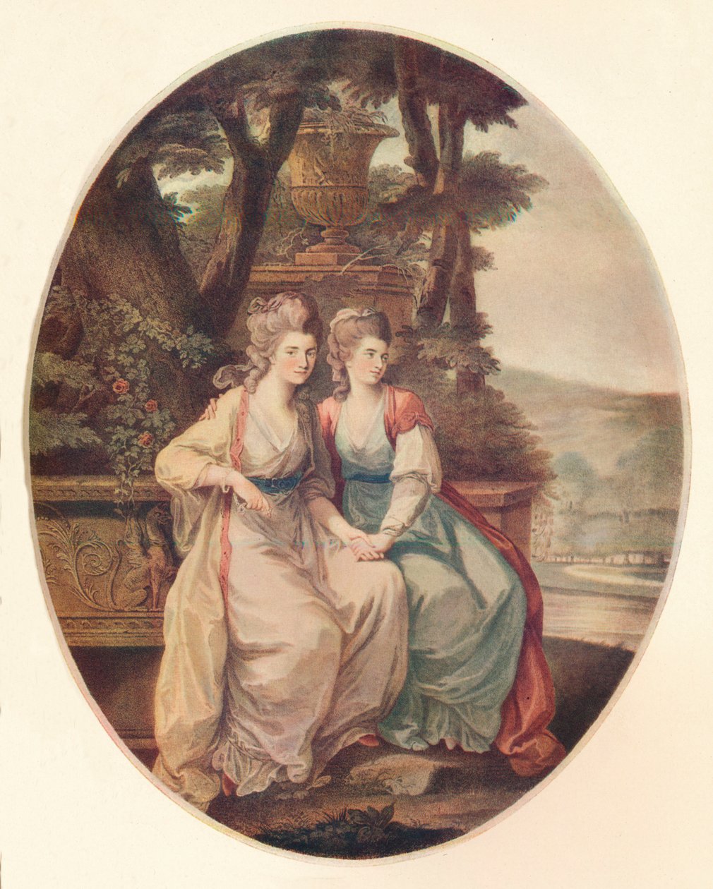 Vévodkyně z Devonshire a lady Duncannon, 1782 od William Dickinson
