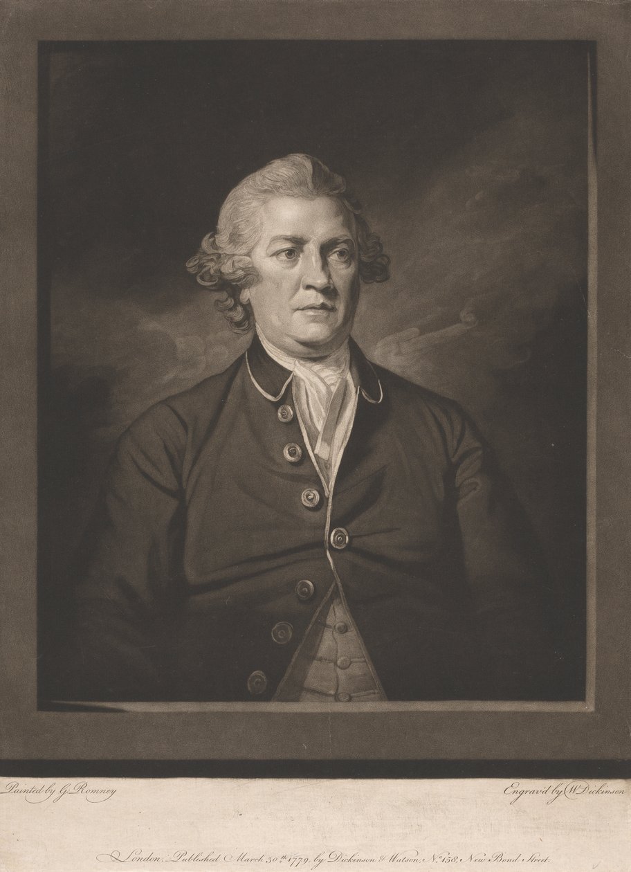 Ctihodný Augustus Keppel od William Dickinson