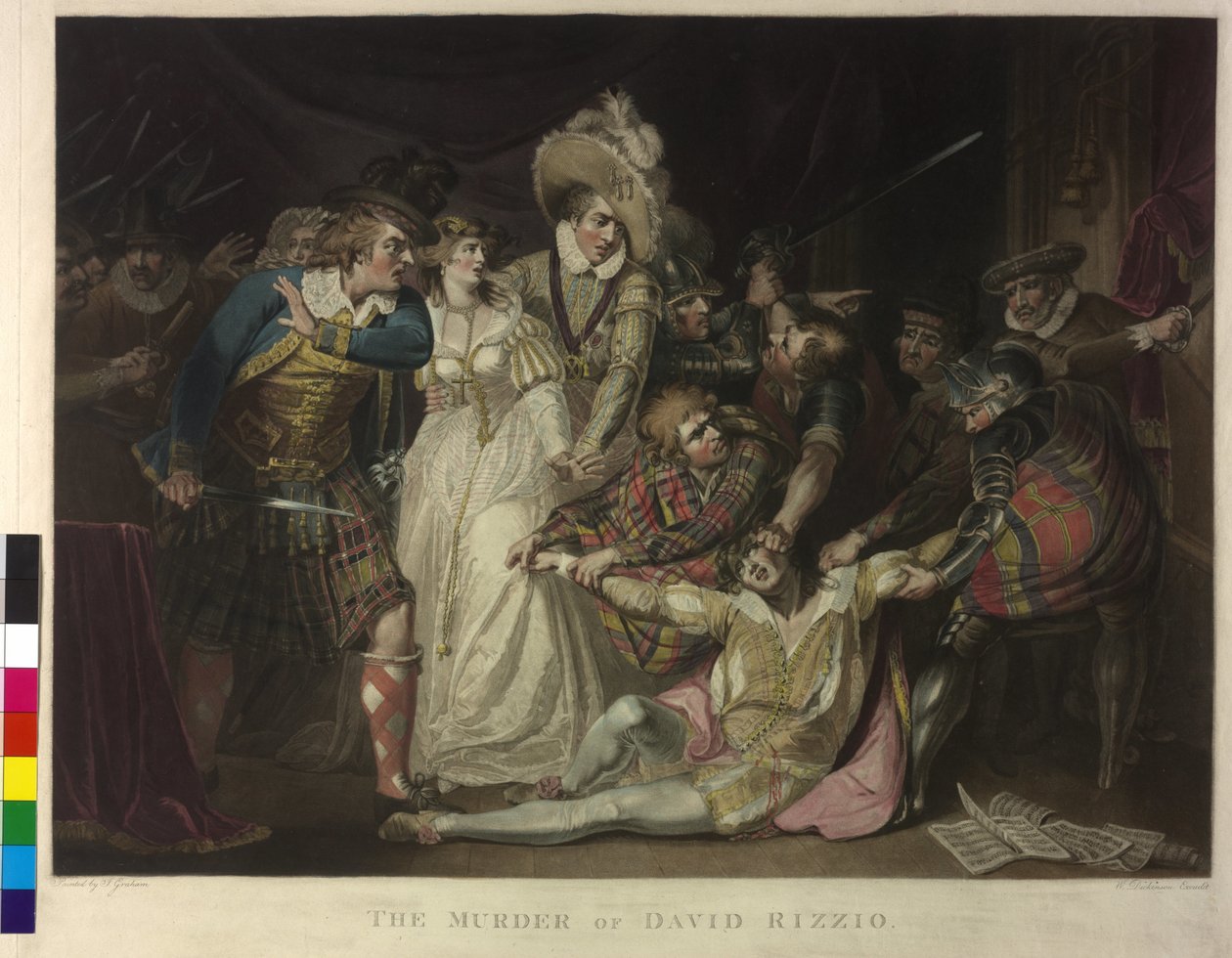 Vražda Davida Rizzia od William Dickinson