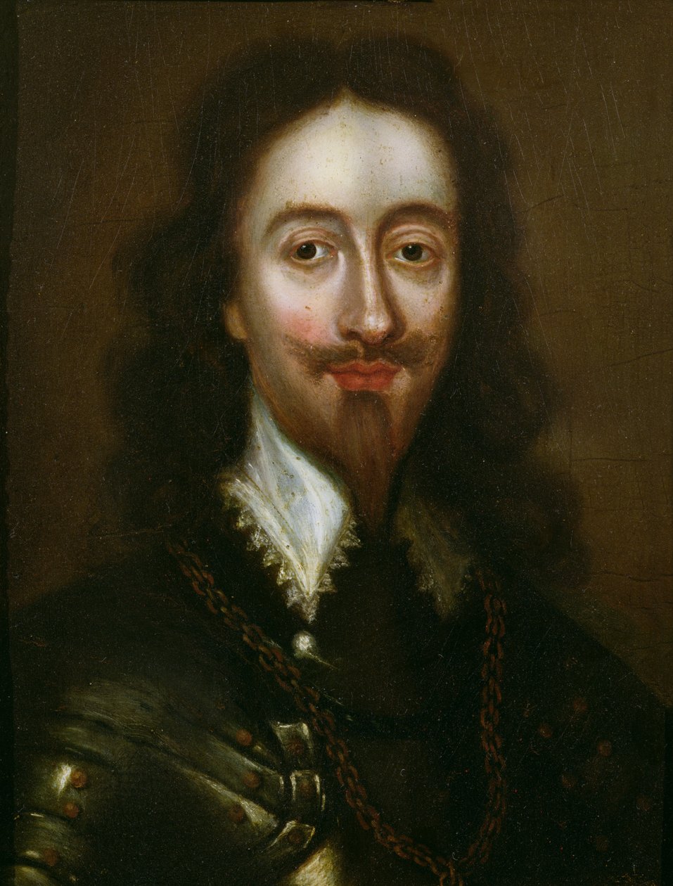 Portrét Karla I. (1600-49) od William Dobson