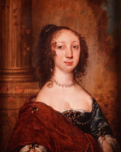Portrét dámy, poloviční délka od William Dobson