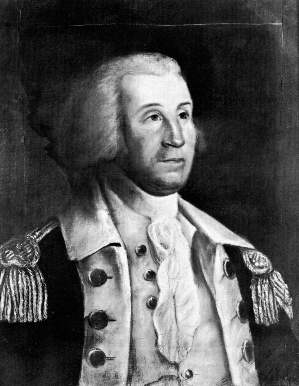 George Washington, první prezident Spojených států, konec 18.-začátek 19. století. od William Dunlap