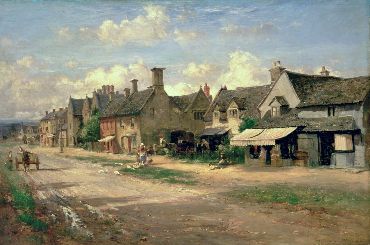 The High Street, Broadway, Worcestershire od William E. Harris