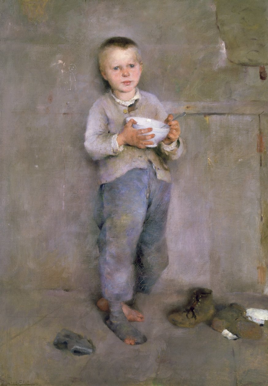 Šťastný jako král, 1884 od William Edward Stott