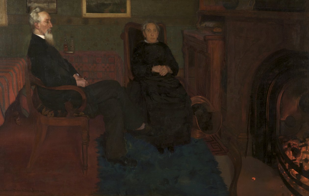 Můj otec a matka, 1884 od William Edward Stott