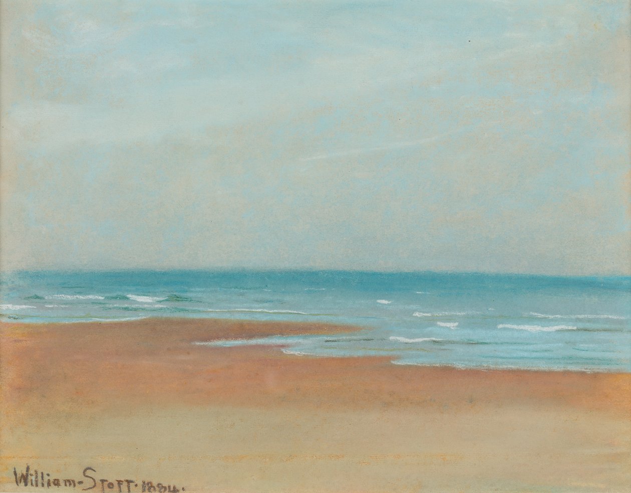 Přímořská krajina, 1884 od William Edward Stott