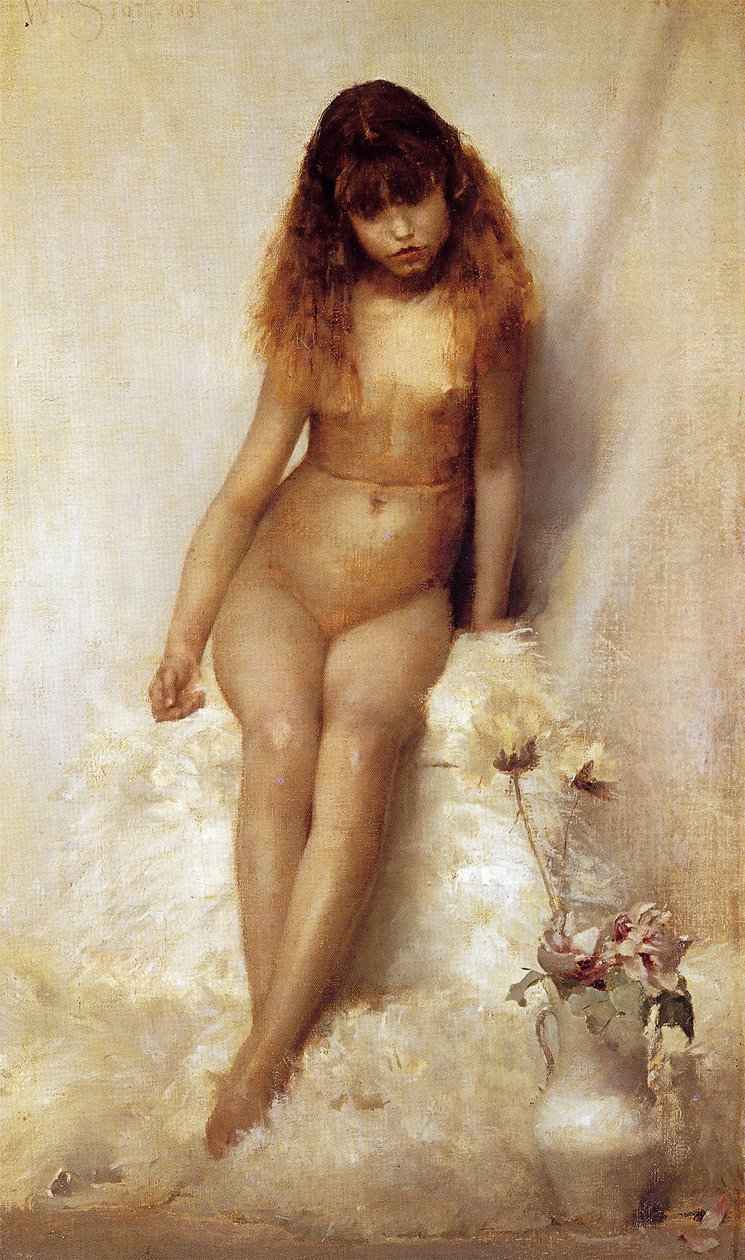 Divoká květina, 1881 od William Edward Stott