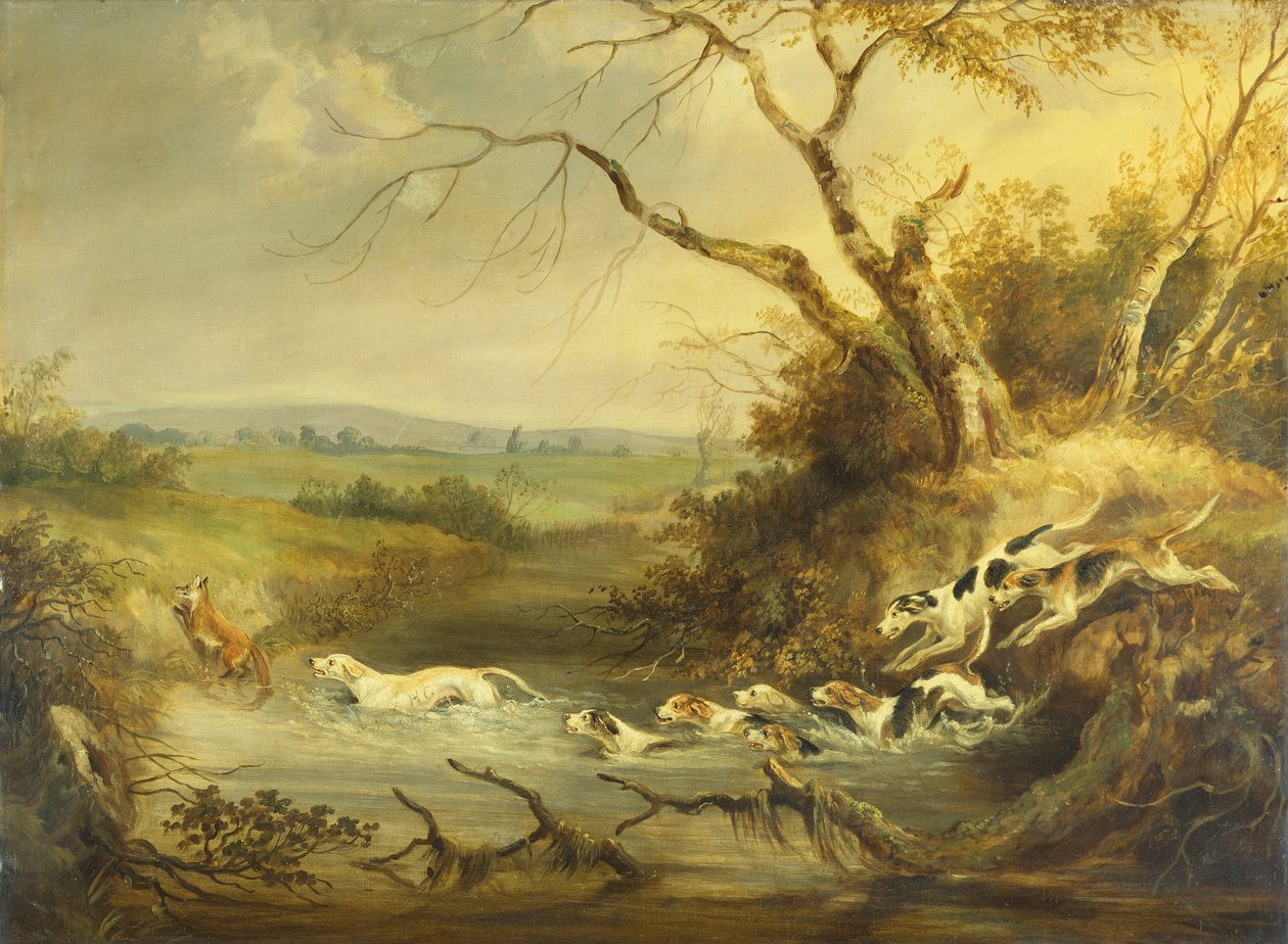 Close to the Kill by the Brook (olej na plátně) od William Edward Webb