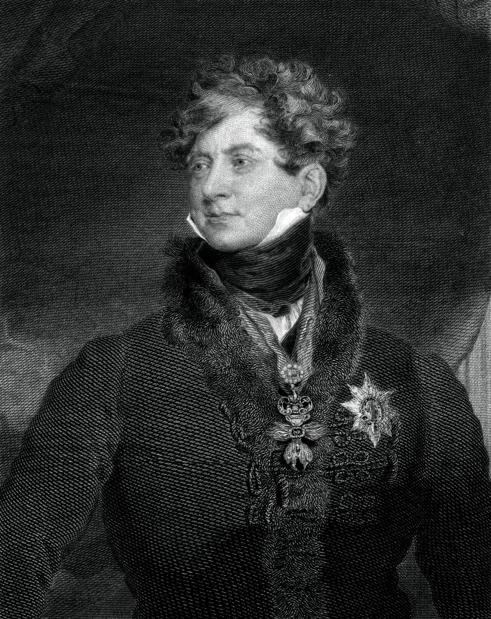 George IV, král Spojeného království a Hannoveru, 1829. od William Ensom