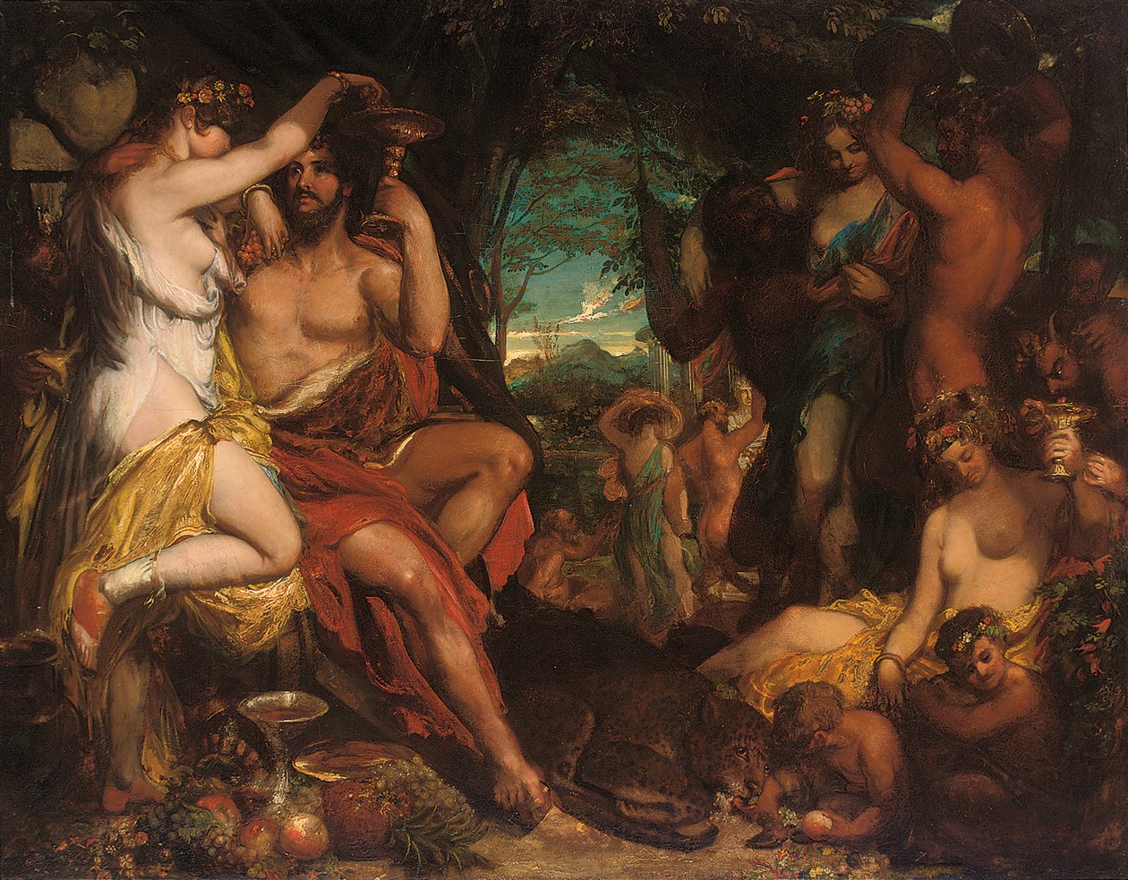 Bacchanalian Revel od William Etty