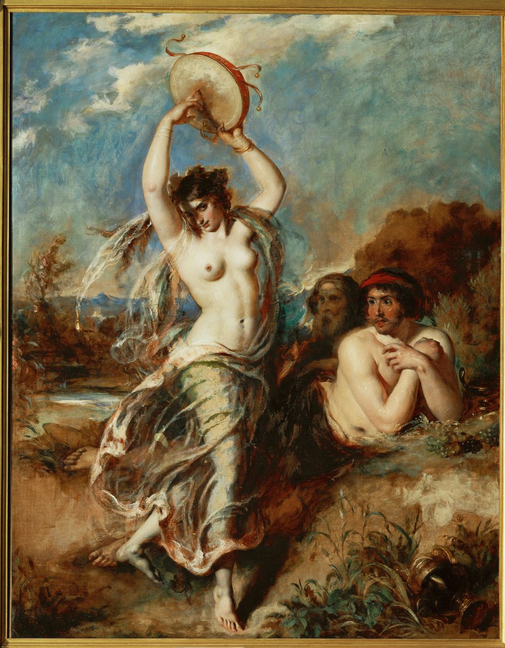 Bakchantka s tamburínou ... od William Etty