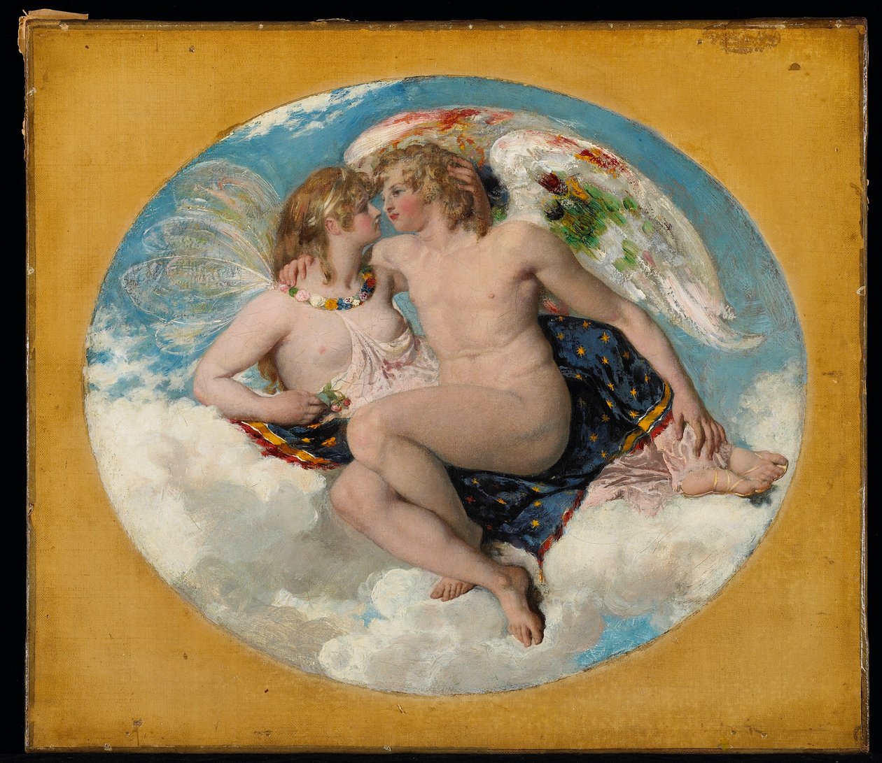 Amor a Psyché od William Etty