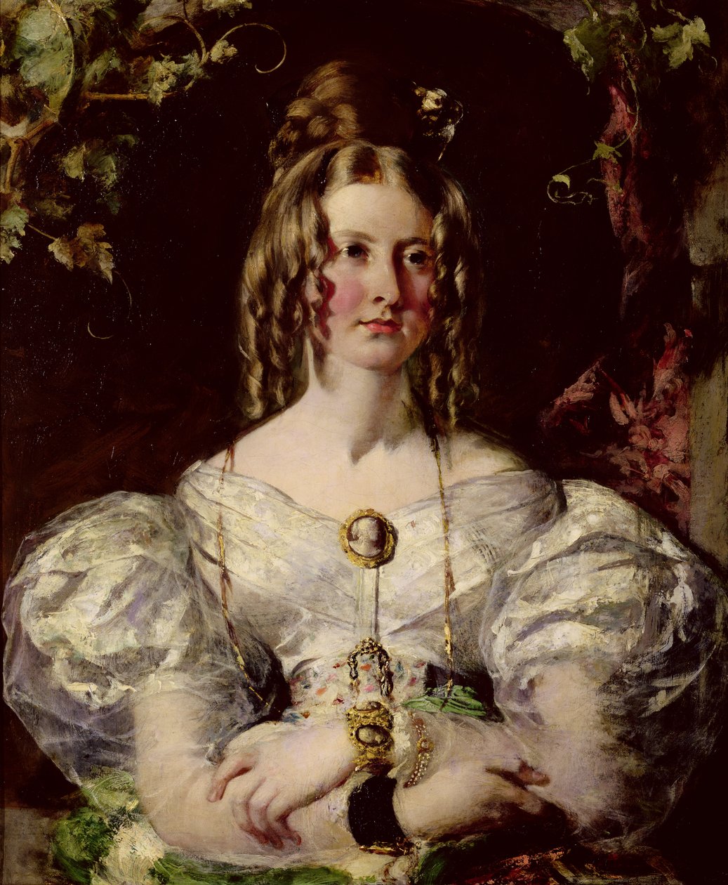 Elizabeth Potts (olej na plátně) od William Etty