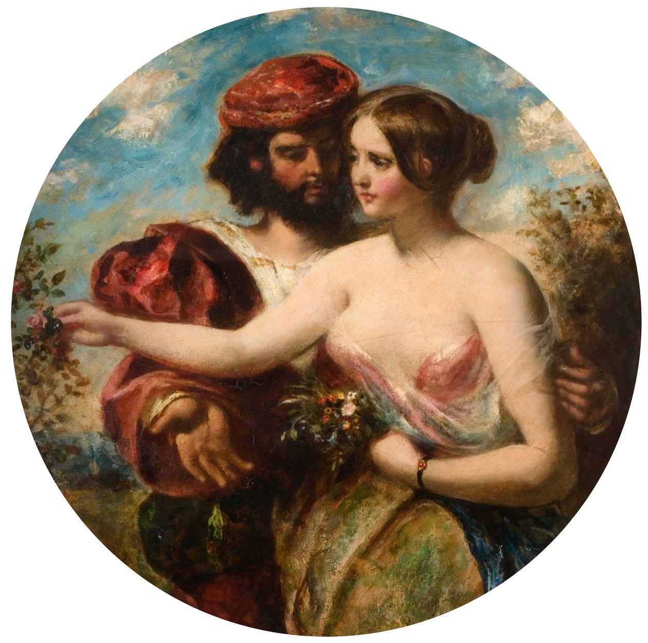 Shromážděte růži lásky, dokud je čas, 1848. od William Etty