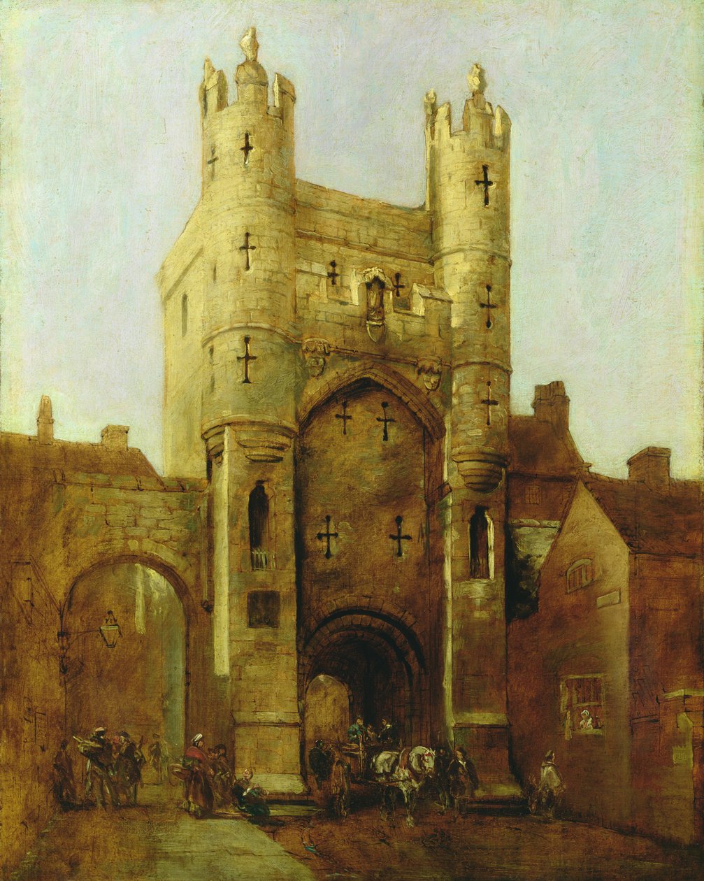 Monk Bar, York od William Etty