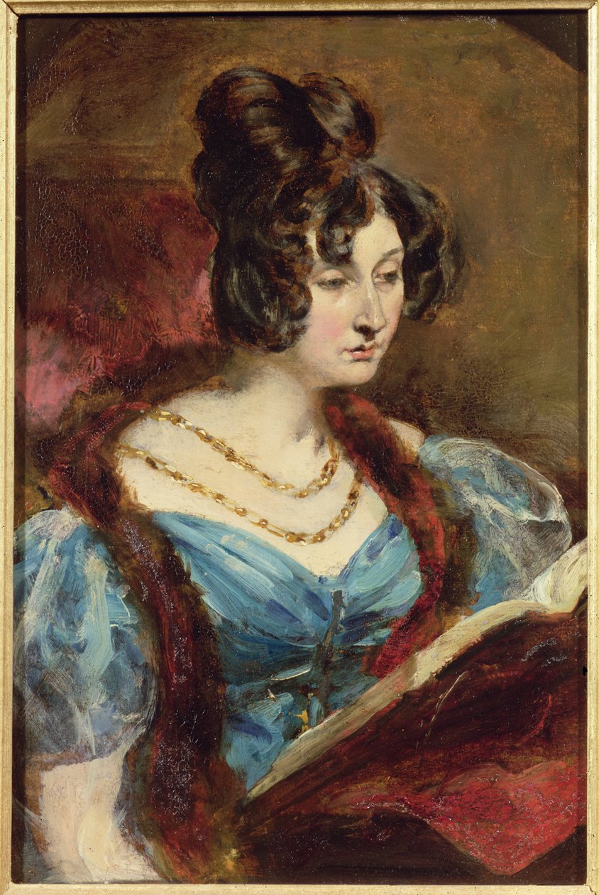Portrét dámy od William Etty