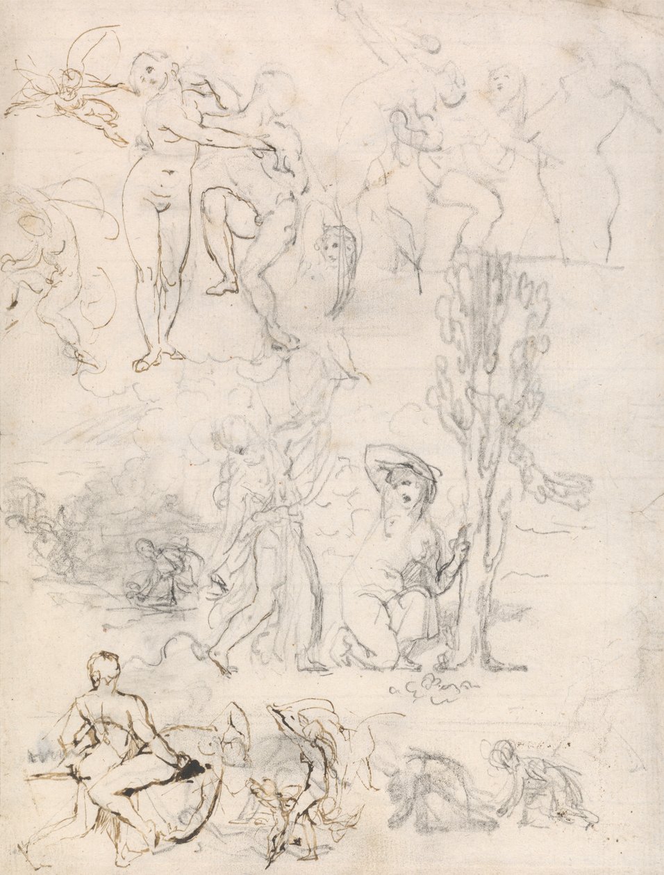 List náčrtů od William Etty