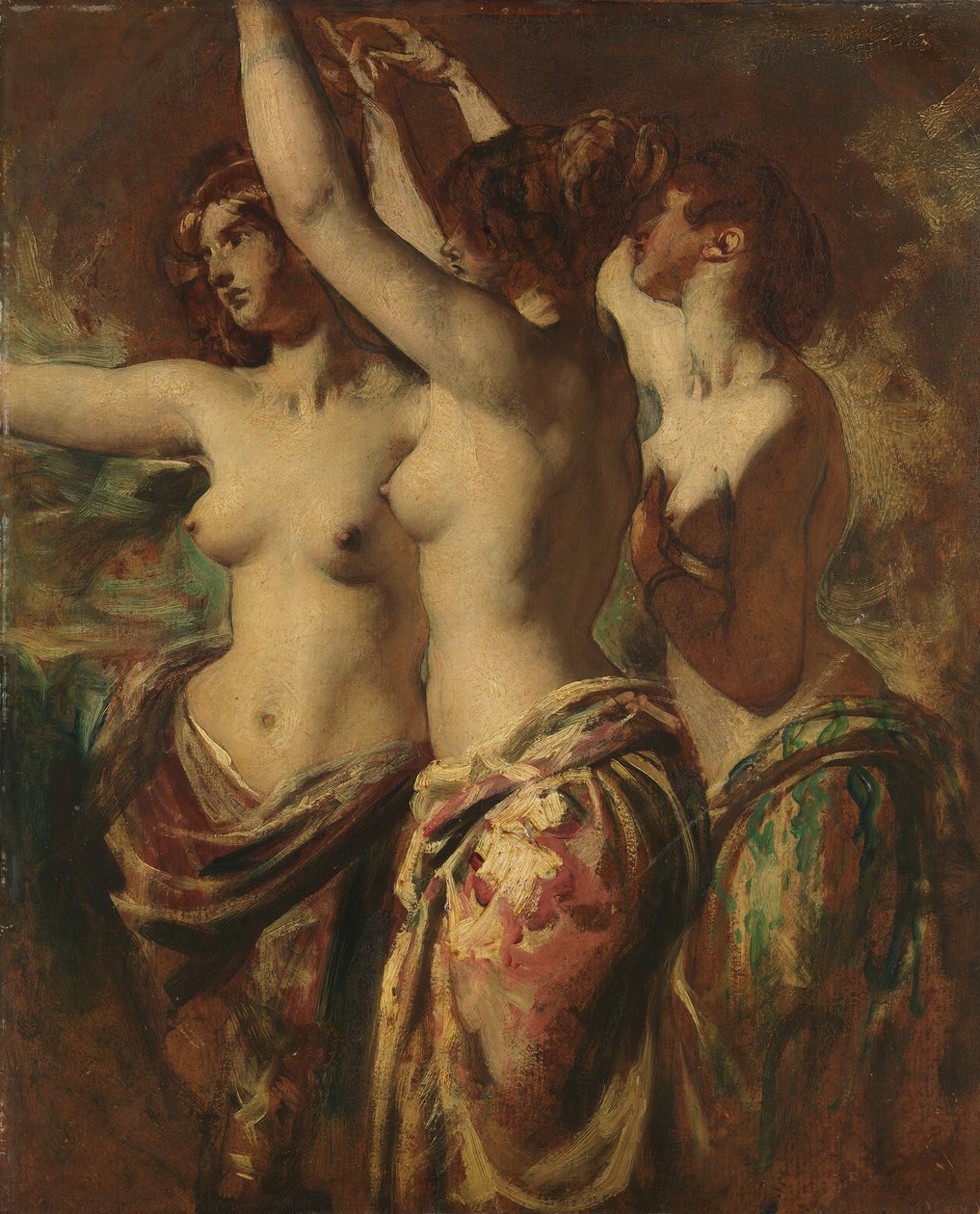 Tři Grácie. od William Etty