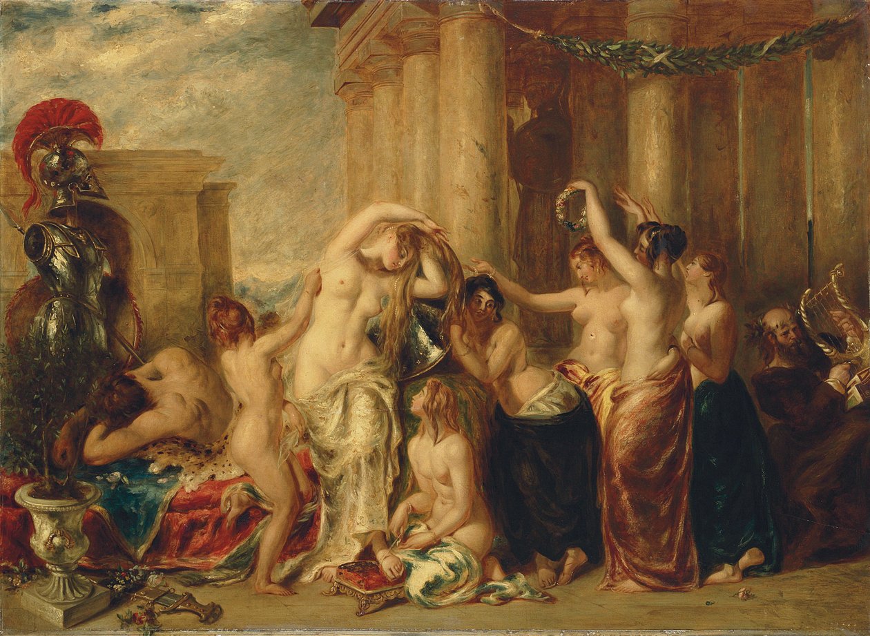 Venuše a její satelity od William Etty