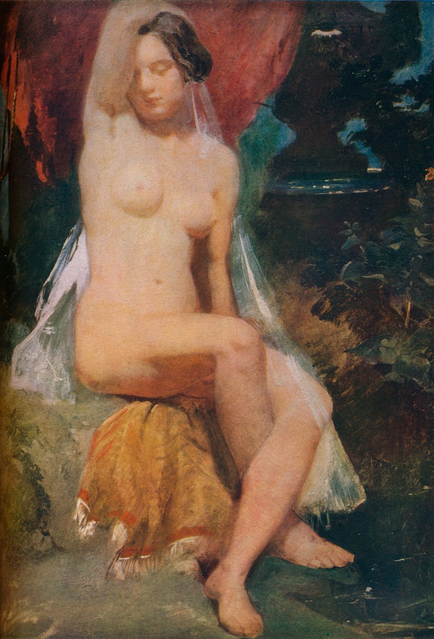 Žena u fontány, c1840. od William Etty