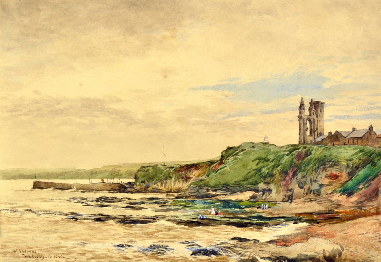 St Andrews (akvarel) od William Ewart Lockhart