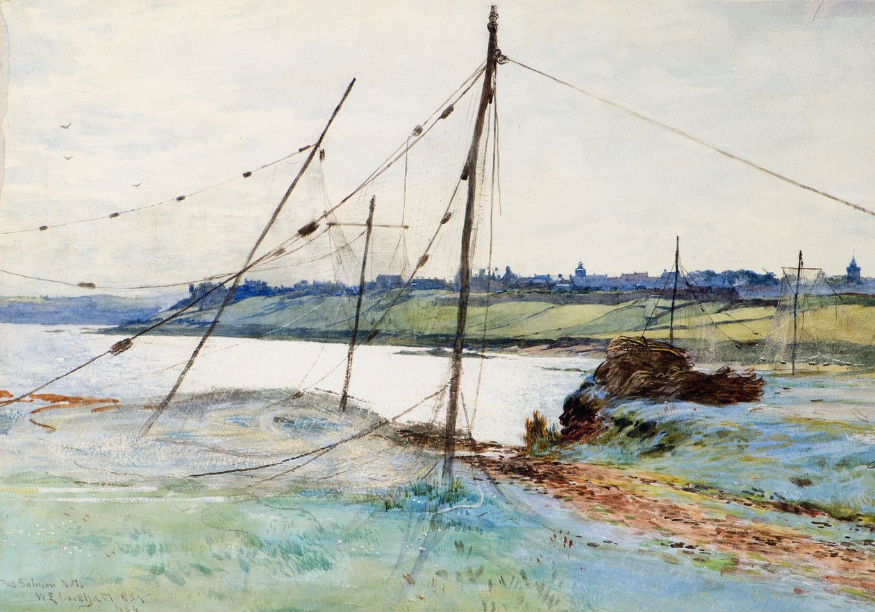 Sítě na lososy od William Ewart Lockhart