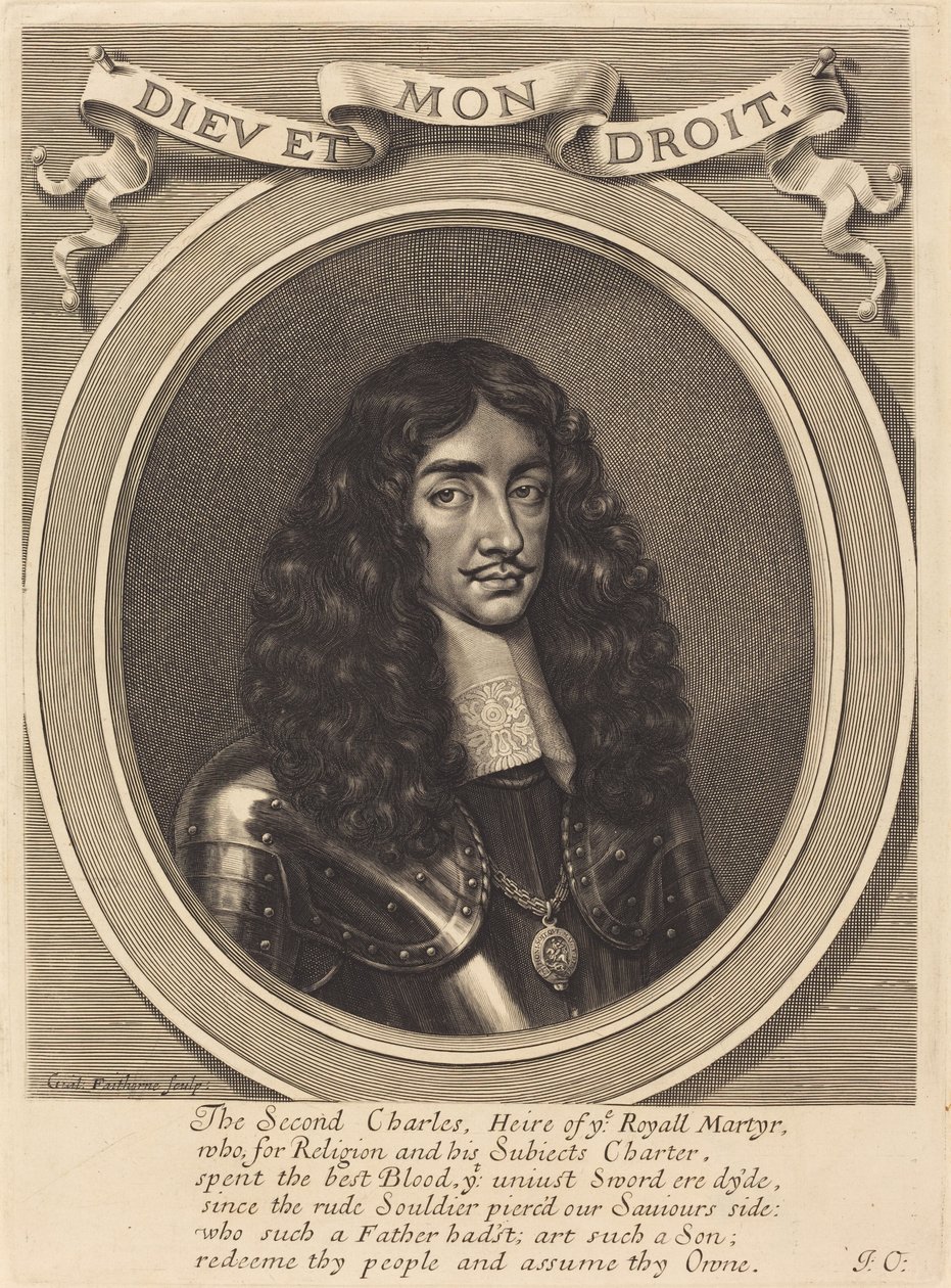 Karel II od William Faithorne