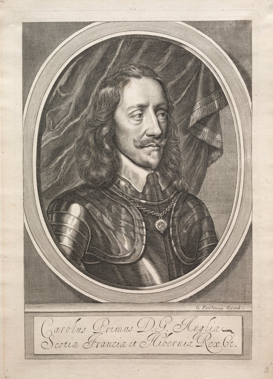 Karel I od William Faithorne