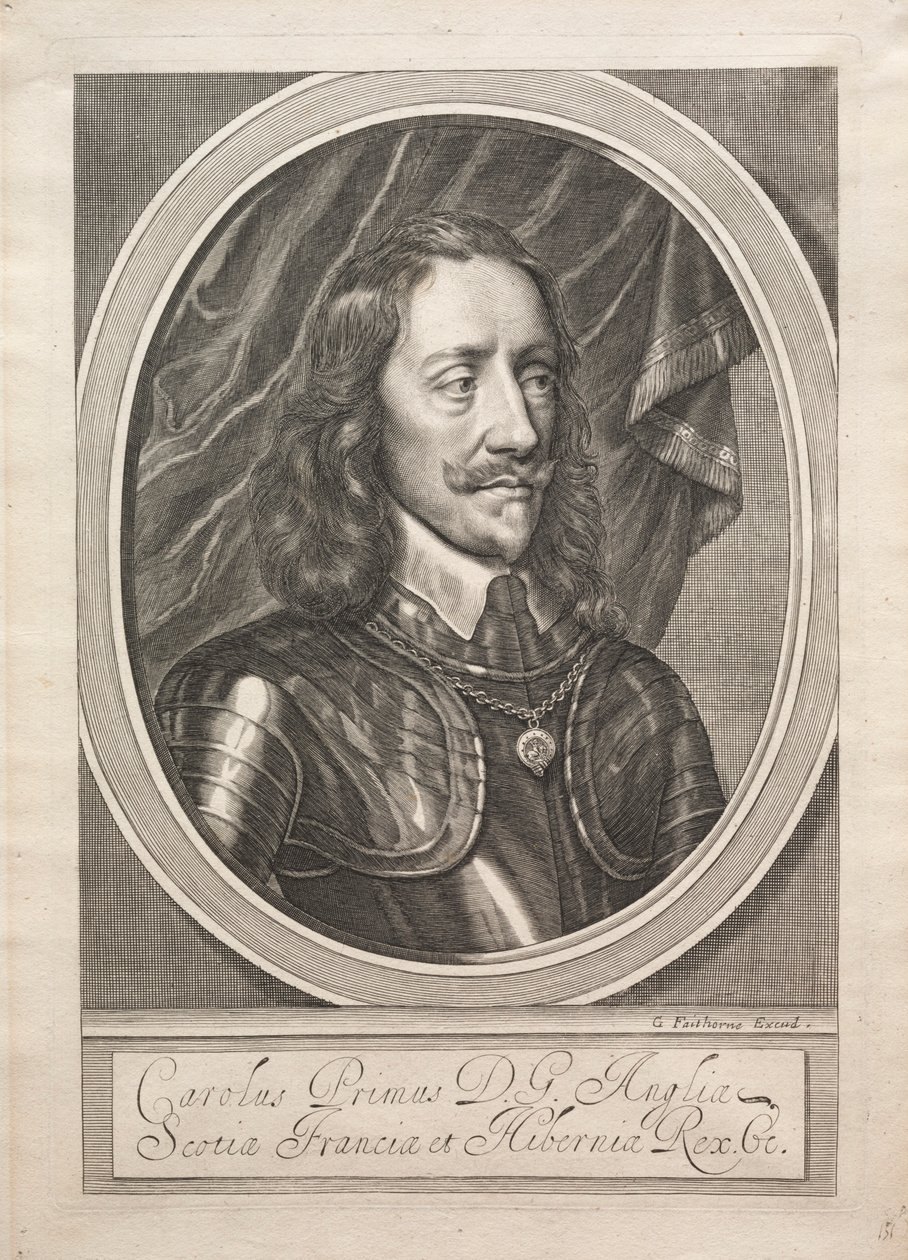 Karel I. od William Faithorne