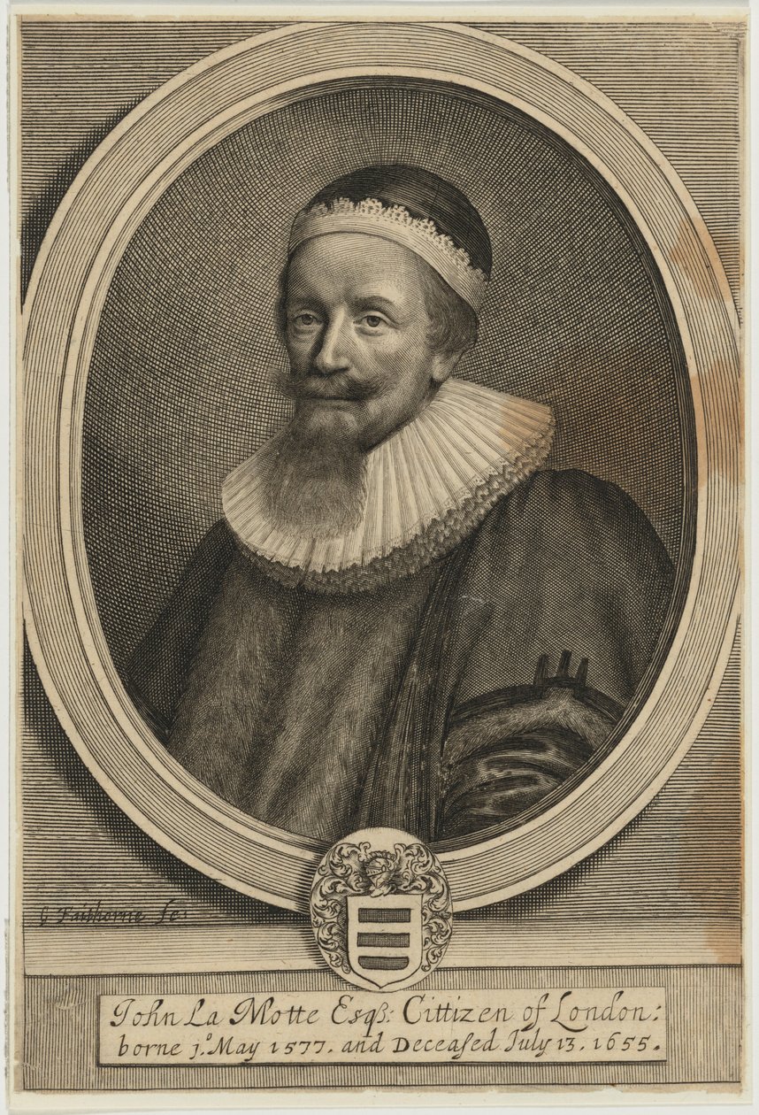 John La Motte od William Faithorne