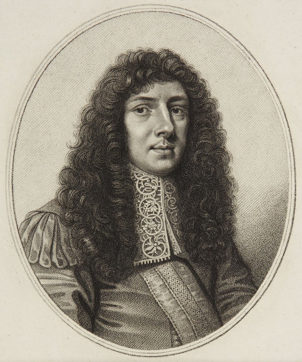 Portrét Johna Aubreyho od William Faithorne