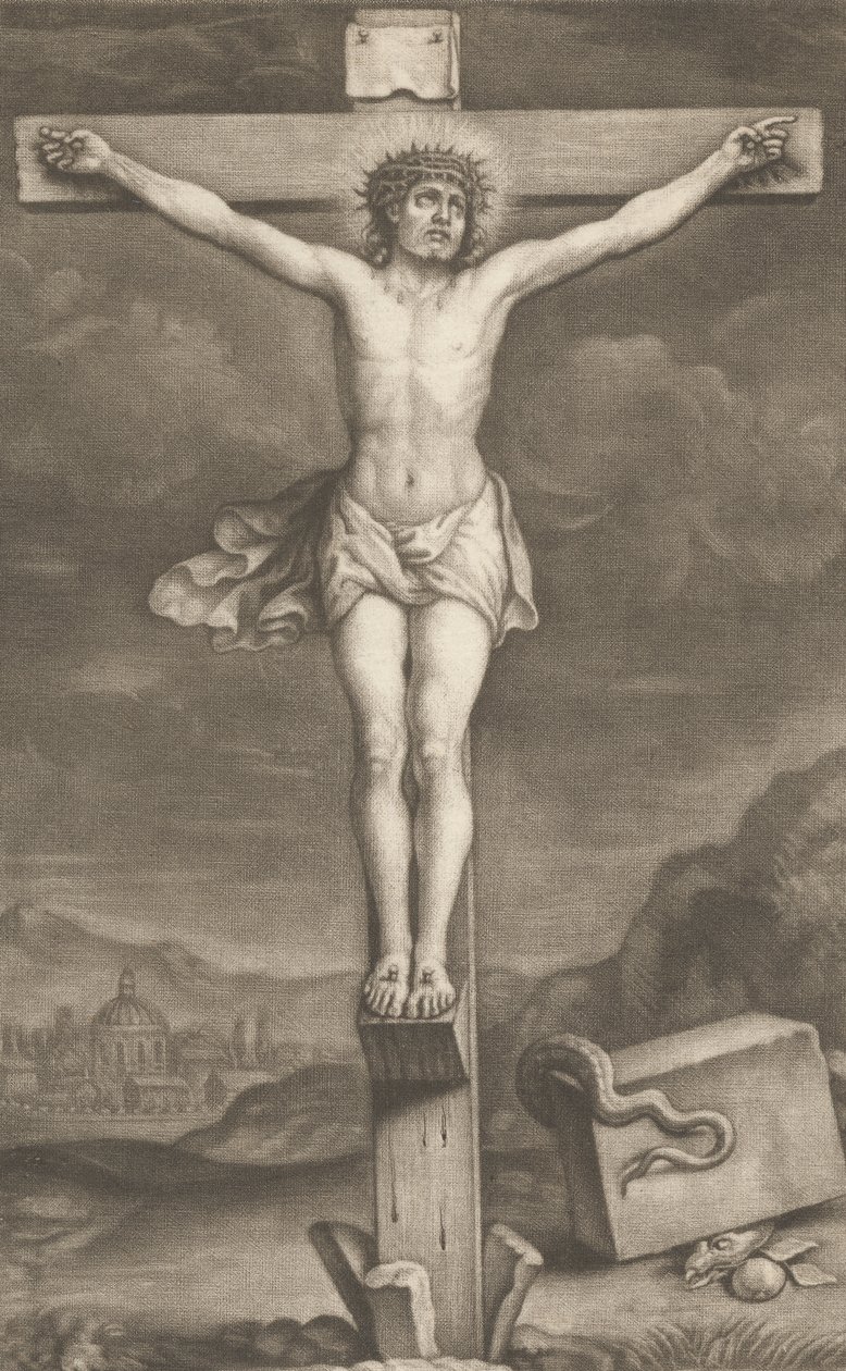 Ukřižování od William Faithorne
