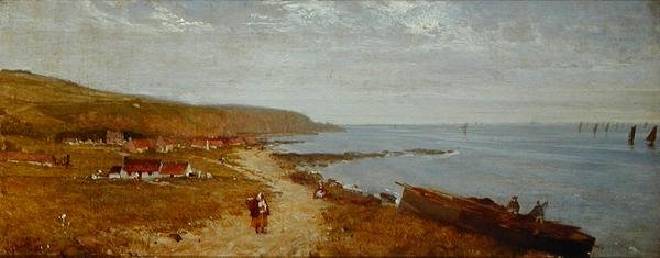 Na pobřeží Kincardine od William Fettes Douglas