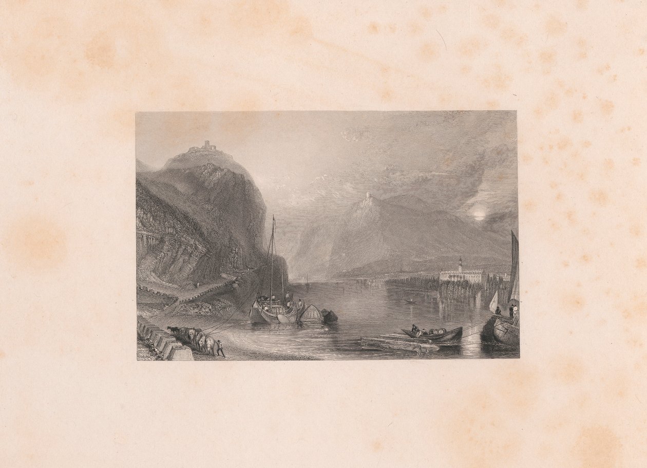 Drachenfels od William Finden