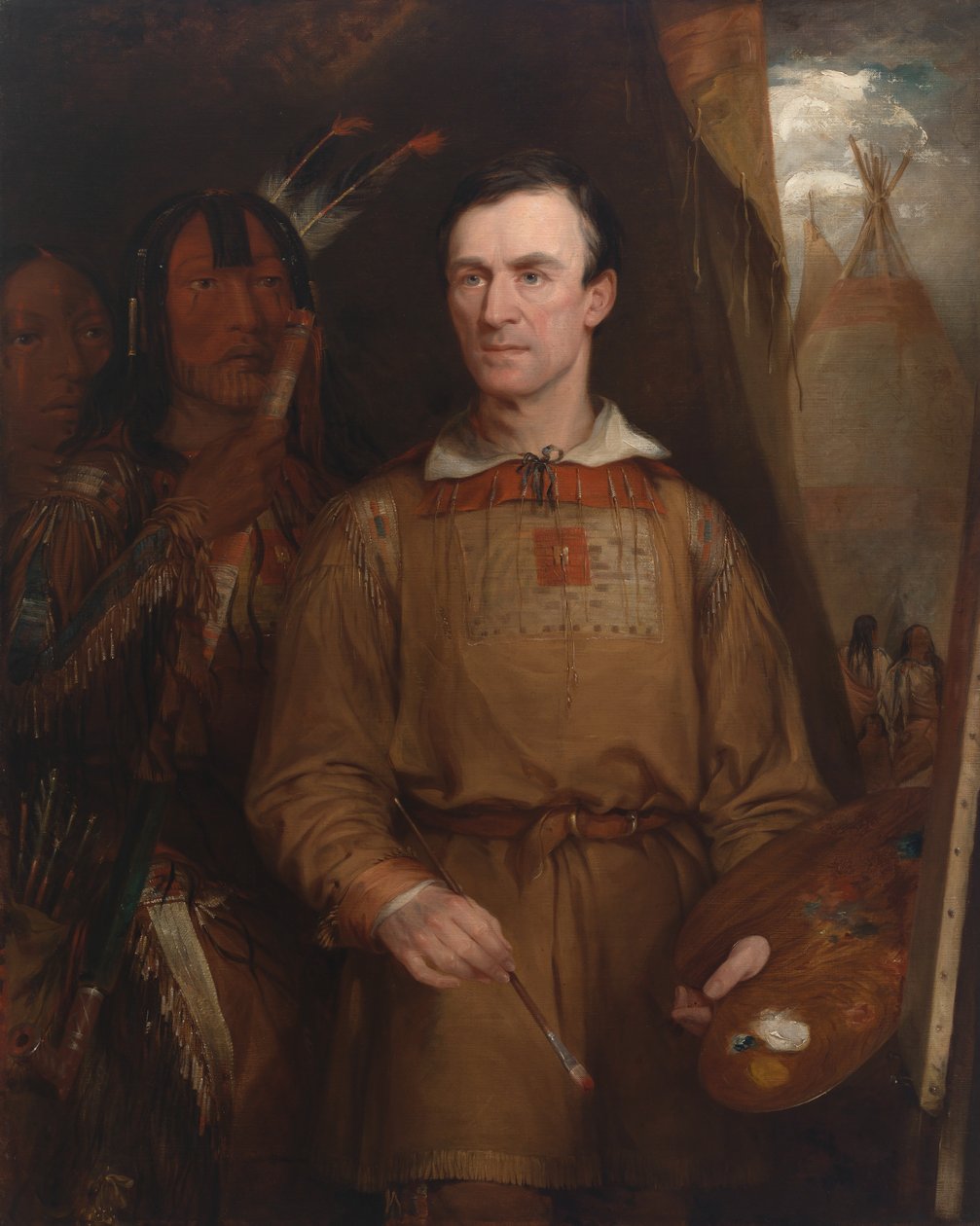 George Catlin, 1849. od William Fisk