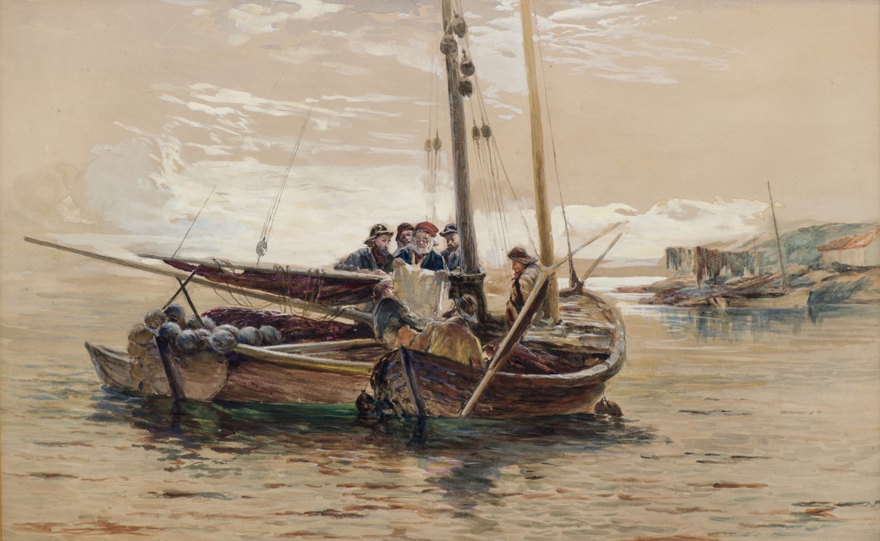 Čtení válečných zpráv od William Fleming Vallance
