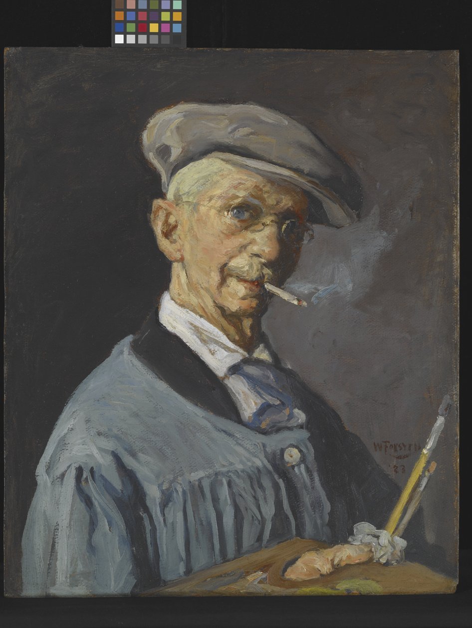 The Painter Man (olej na plátně) od William Forsyth