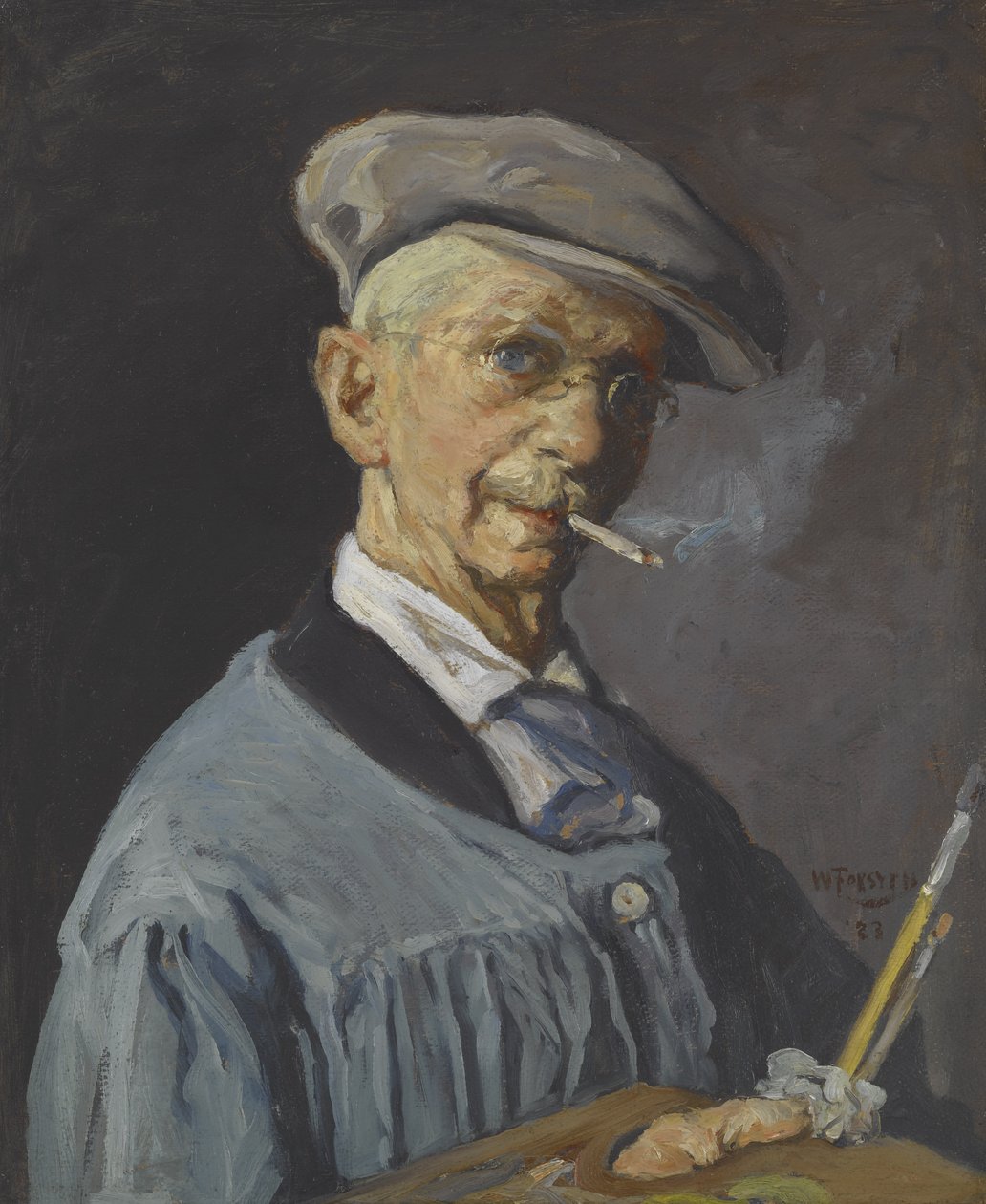 Muž malíř od William Forsyth
