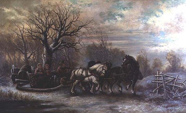 Zimní jízda od William Foster