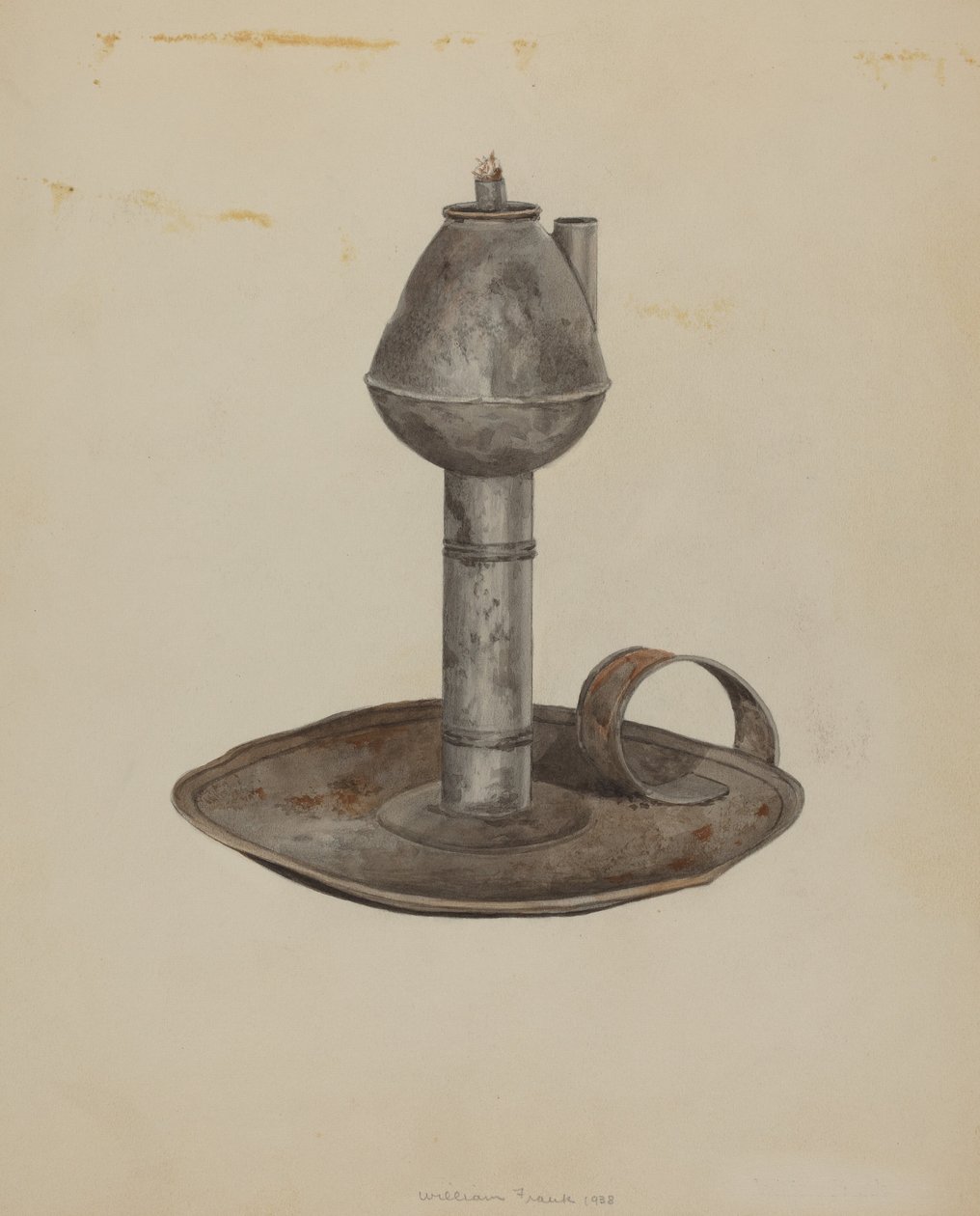 Koloniální lampa, 1938. od William Frank