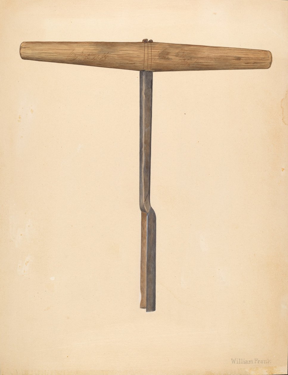 Ručně vyráběný Auger, c. 1942. od William Frank