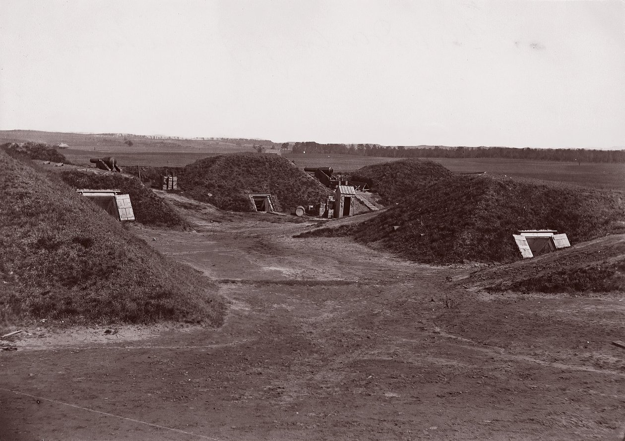 Fort Darling, James River, ca. 1865. od William Frank Browne